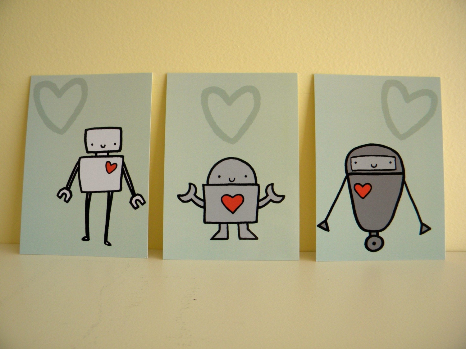 Love Robot Postcards