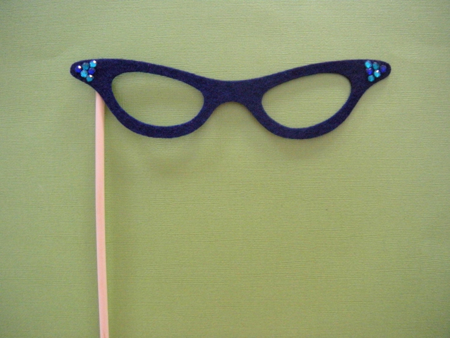 Glasses on a Stick - The Cat