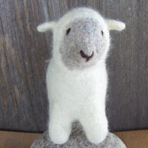 Juniper, hand knitted sheepie friend - Custom knit for you