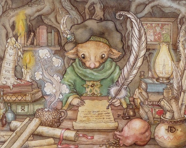 The Mouse Scribe