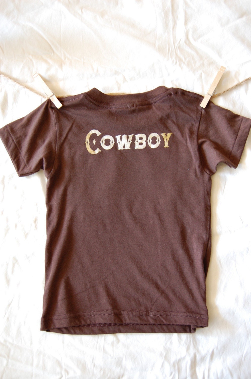 COWBOY children's shirt 12m, 18m, 2T, 4T perfect for RODEO time, also have COWGIRL for brother and sister shirts