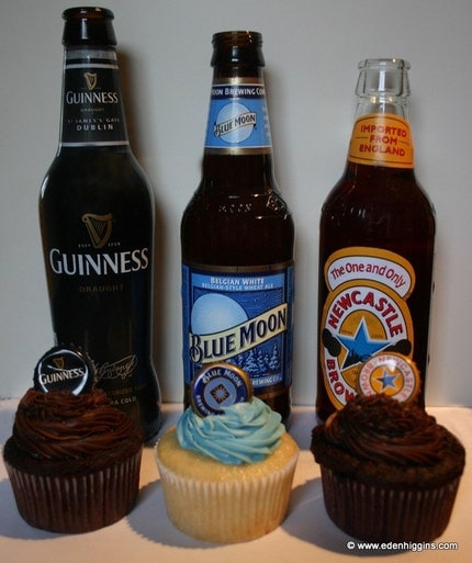 Father's Day Beer Cupcakes