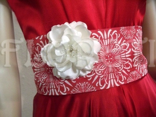 hair clips and wedding dress flower set Handmade in antique white also