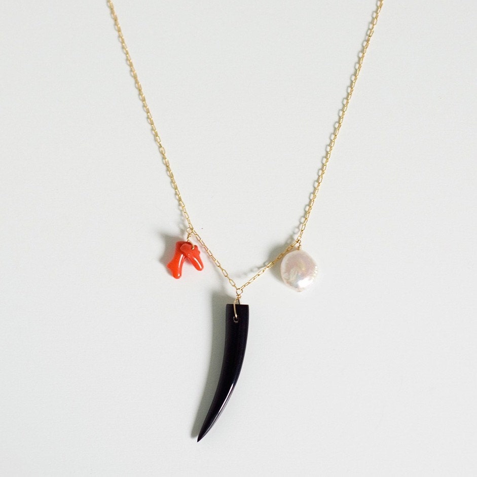 annette horn necklace
