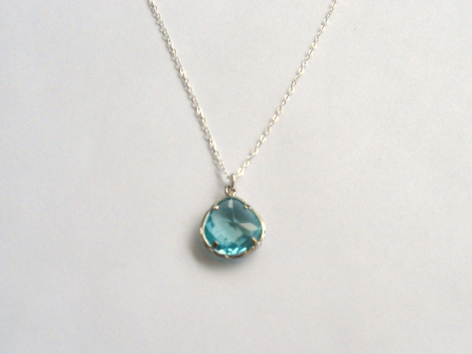 Something Blue Necklace -Ready to Ship