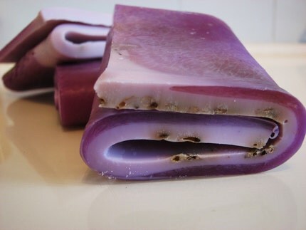 Lavender Cloud Handmade Soap made with Coconut Milk, Dried Lavender and Lavender Oil