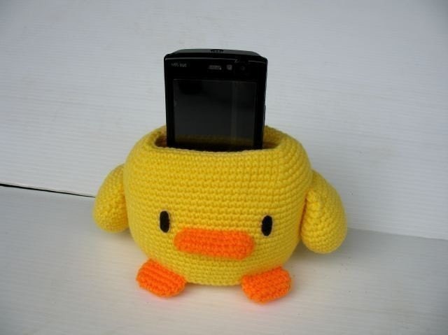 Crochet Pattern - Cell Phone Holder - DUCK