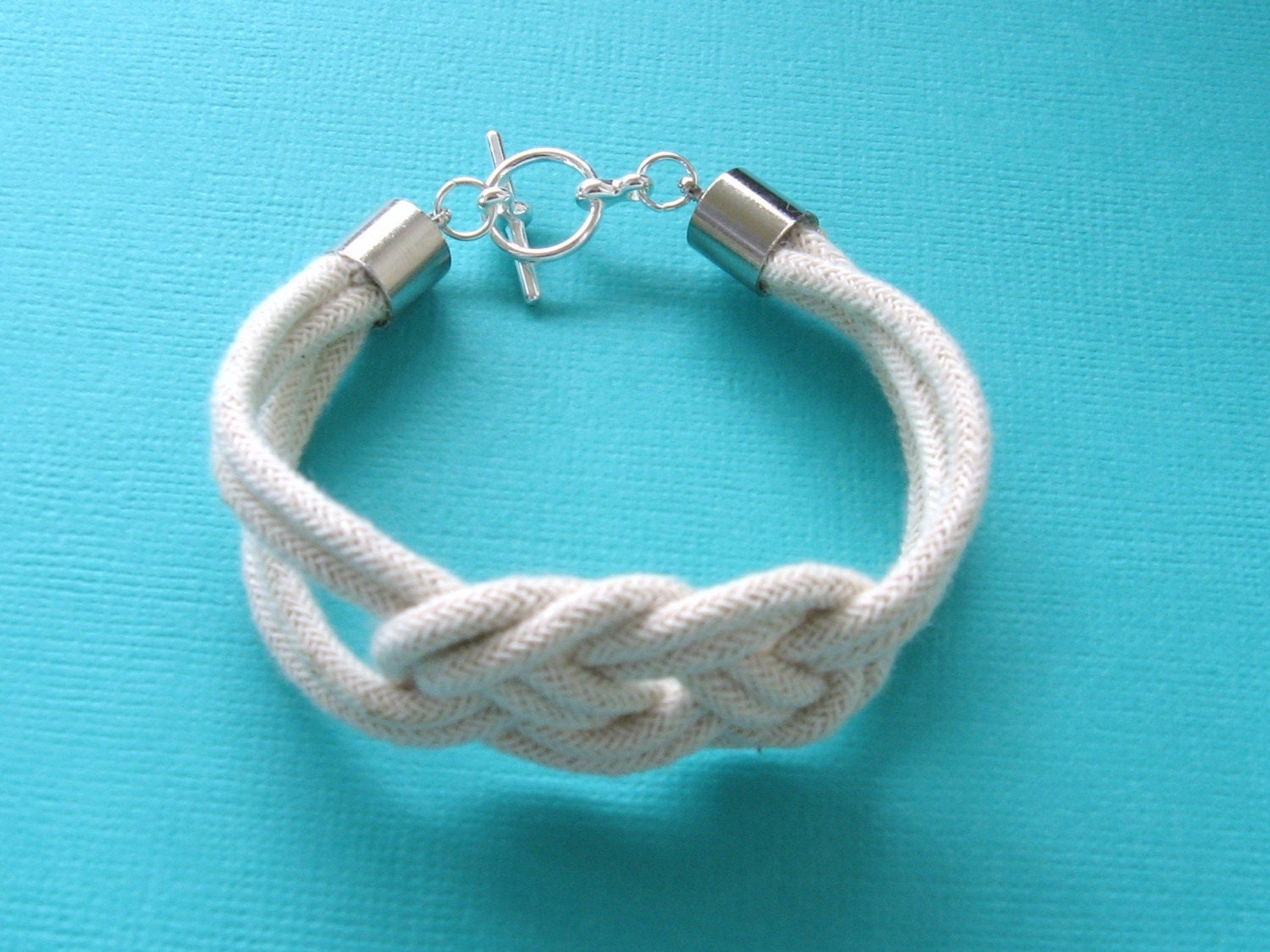 The Knotty Bracelet, Natural -Ready to Ship