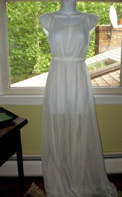 Add a silk slip and you've got a gorgeous Grecian gown worthy of a wedding