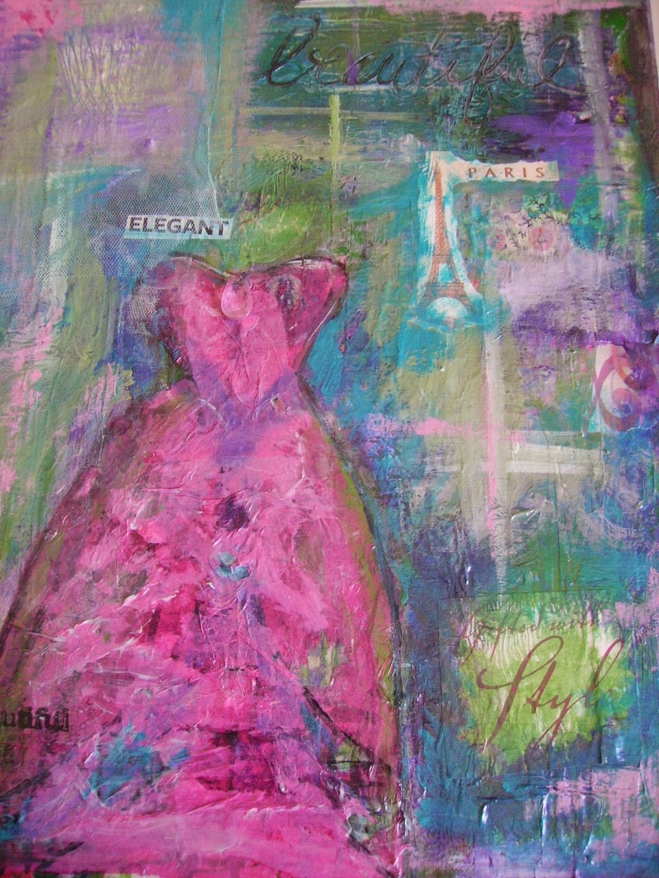 Pretty in Pink 16x20 Original Painting