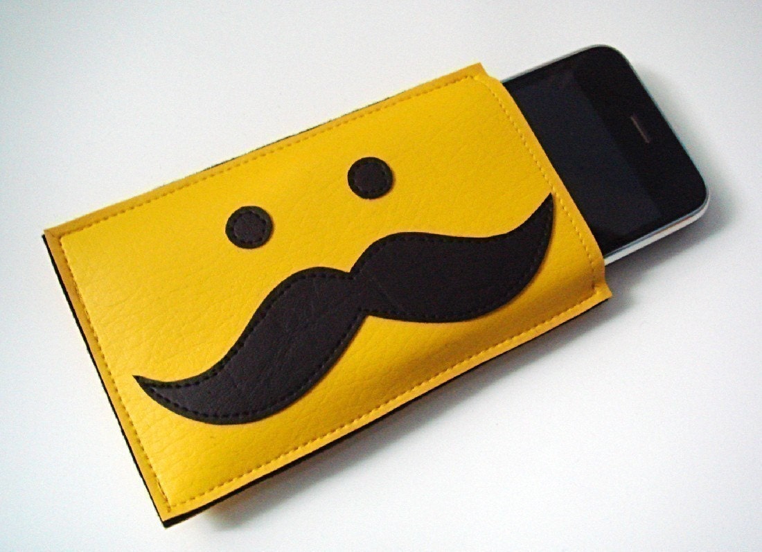 Moustache iPhone Cozy