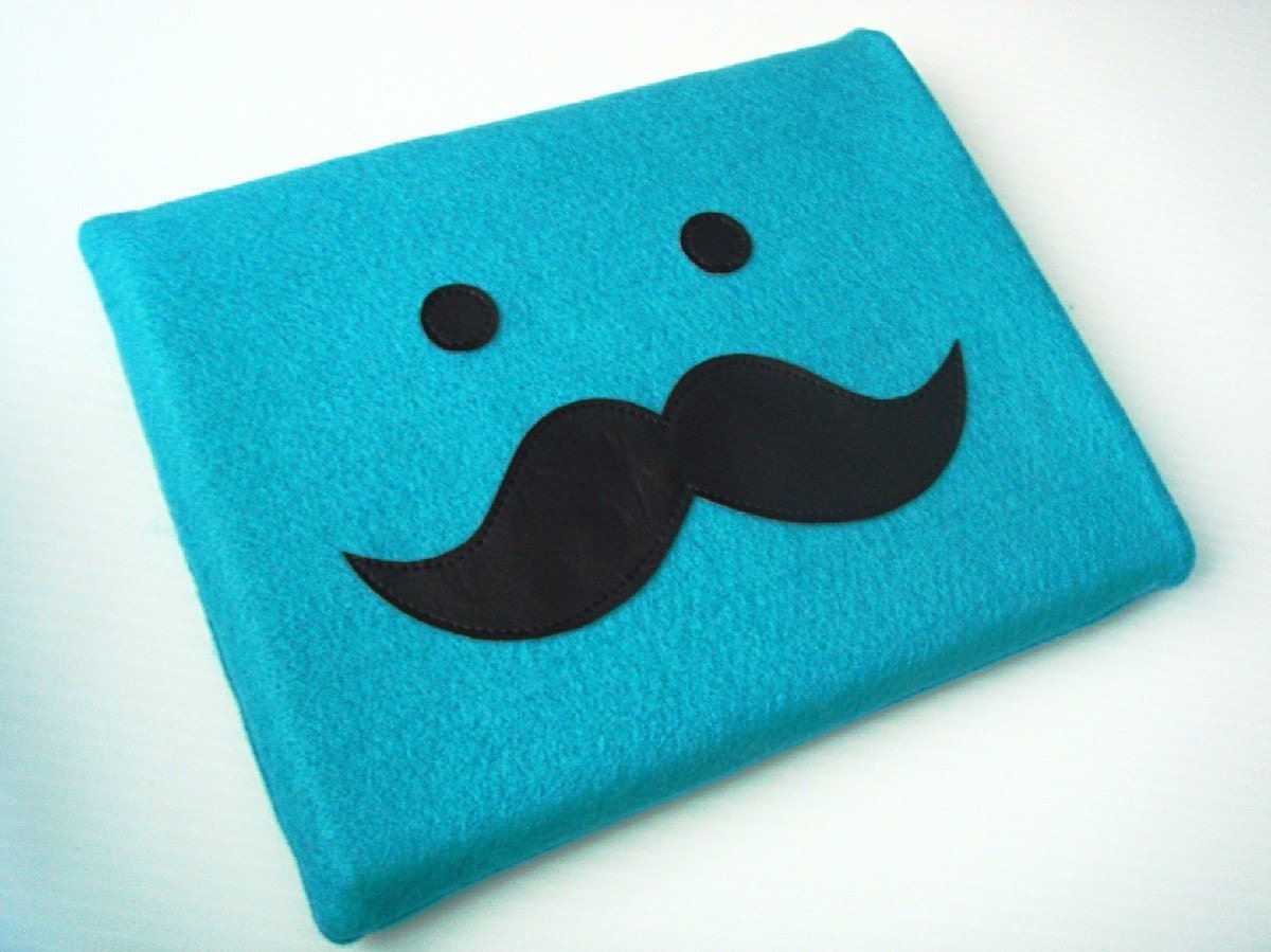 Moustache iPad Sleeve