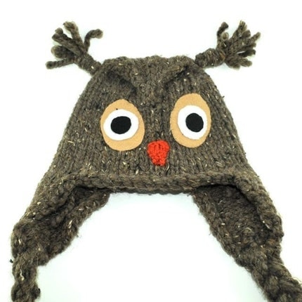 What a Hoot Knit Owl Hat