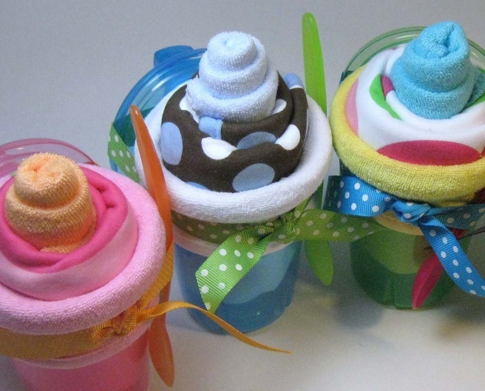 SALE TODAY ONLY - Onesie Cupcake and Sundae Duo with 13 Items in All - FIVE DOLLARS OFF