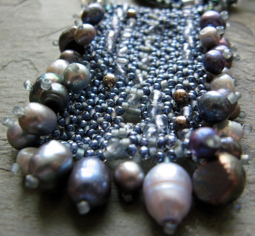 study in iolite necklace