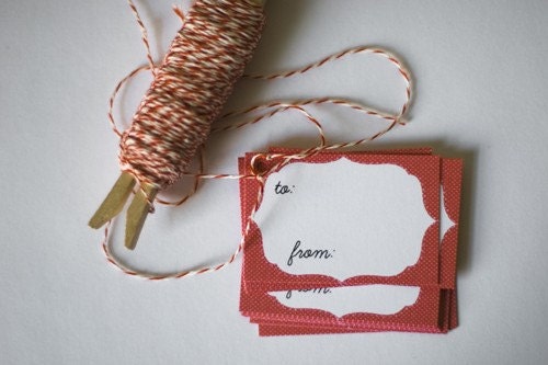 printable gift tags - simplicity