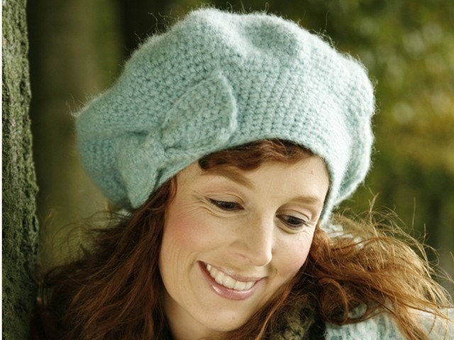 Beautiful in Beret Turquoise