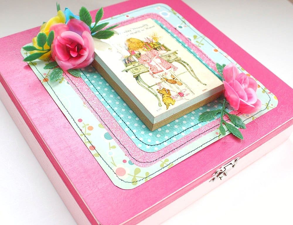 Friendly Thoughts -- Sweet Pink Trinket Box