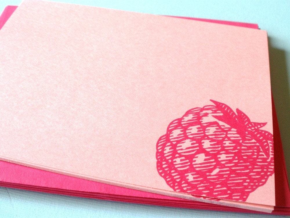 YART SALE - pink on pink raspberry - set of 8