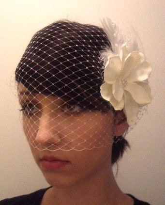 birdcage veil hairstyles. irdcage veil hairstyles. irdcage veil 13-18 inch white