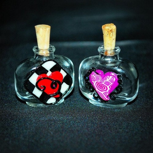 RESERVED LISTING - Custom Wee Love Potion Bottles for Belandaria Designs