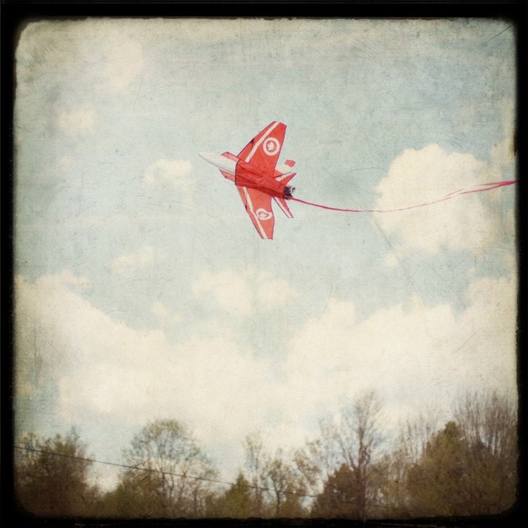 Kite flight - Original Signed Fine Art Photograph