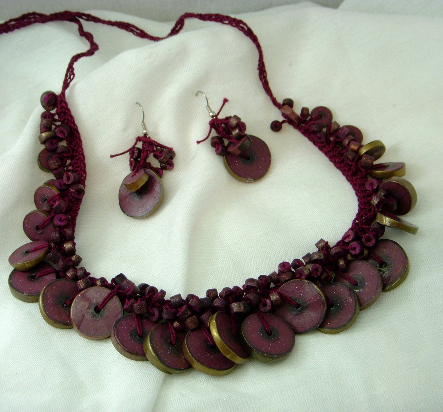 wooden beaded necklaces. Tags : wooden bead; ,necklace