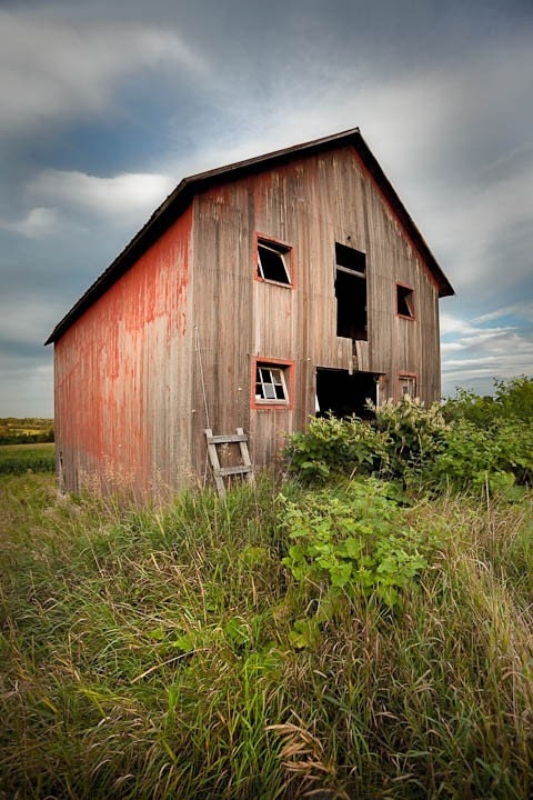 Red shack on Tucker Rd - 8x12 or 8x10 fine art photography print