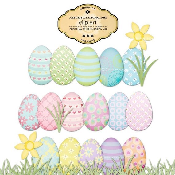 row of easter eggs clipart. row of easter eggs clipart.