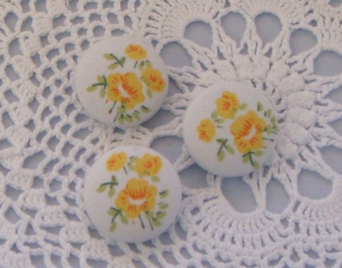 Fabric Covered Buttons - 23mm (50)