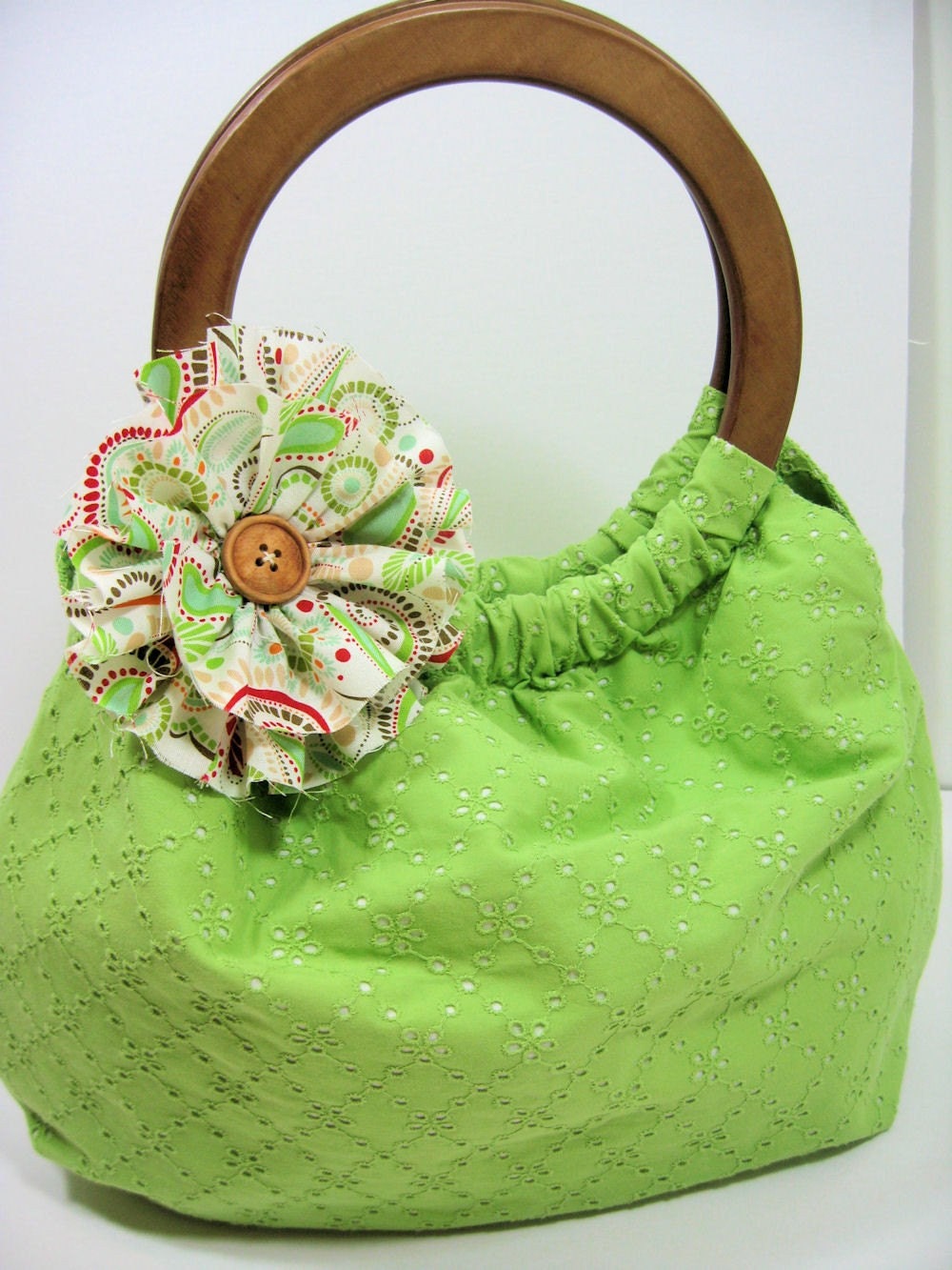 C A S S I E  Handbag -- Choose Your Own Fabric