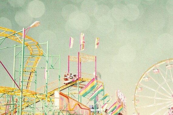 The Roller Coaster 8x12 - Vintage Inspired Photography Print