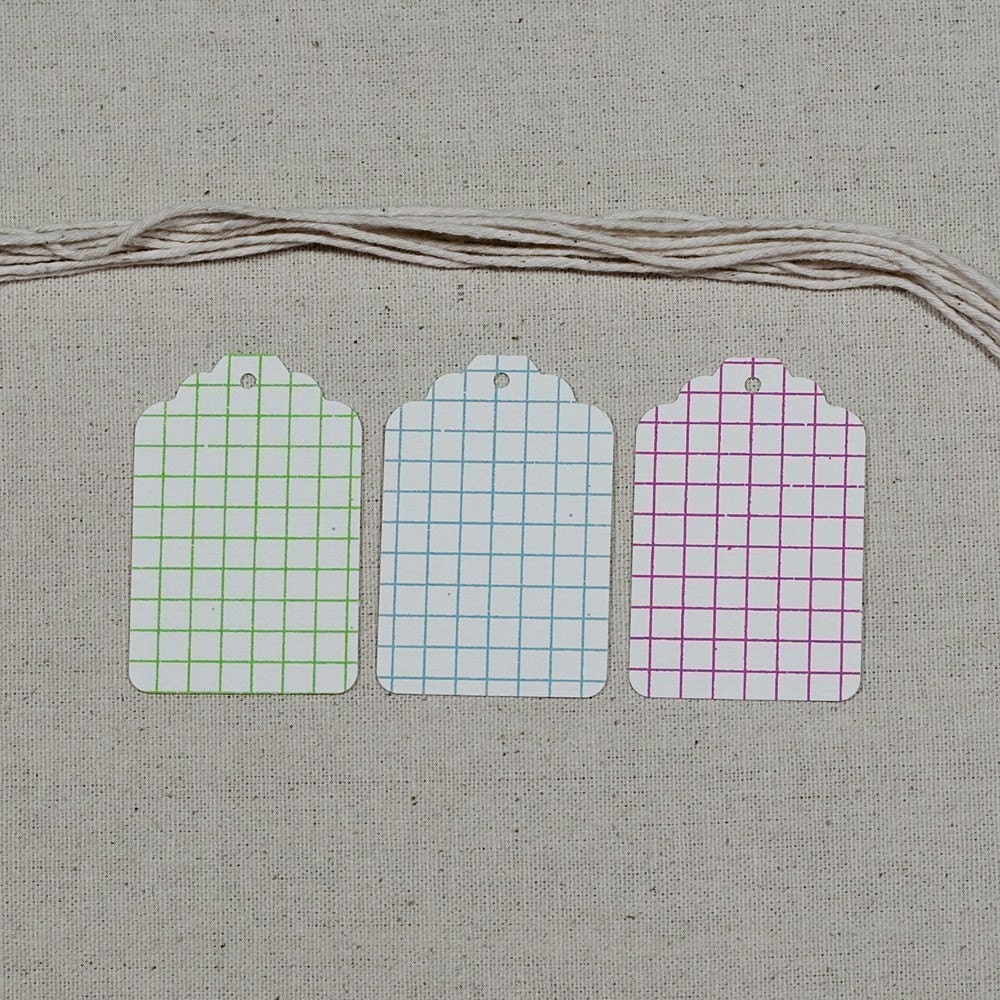 Graph Paper Tags