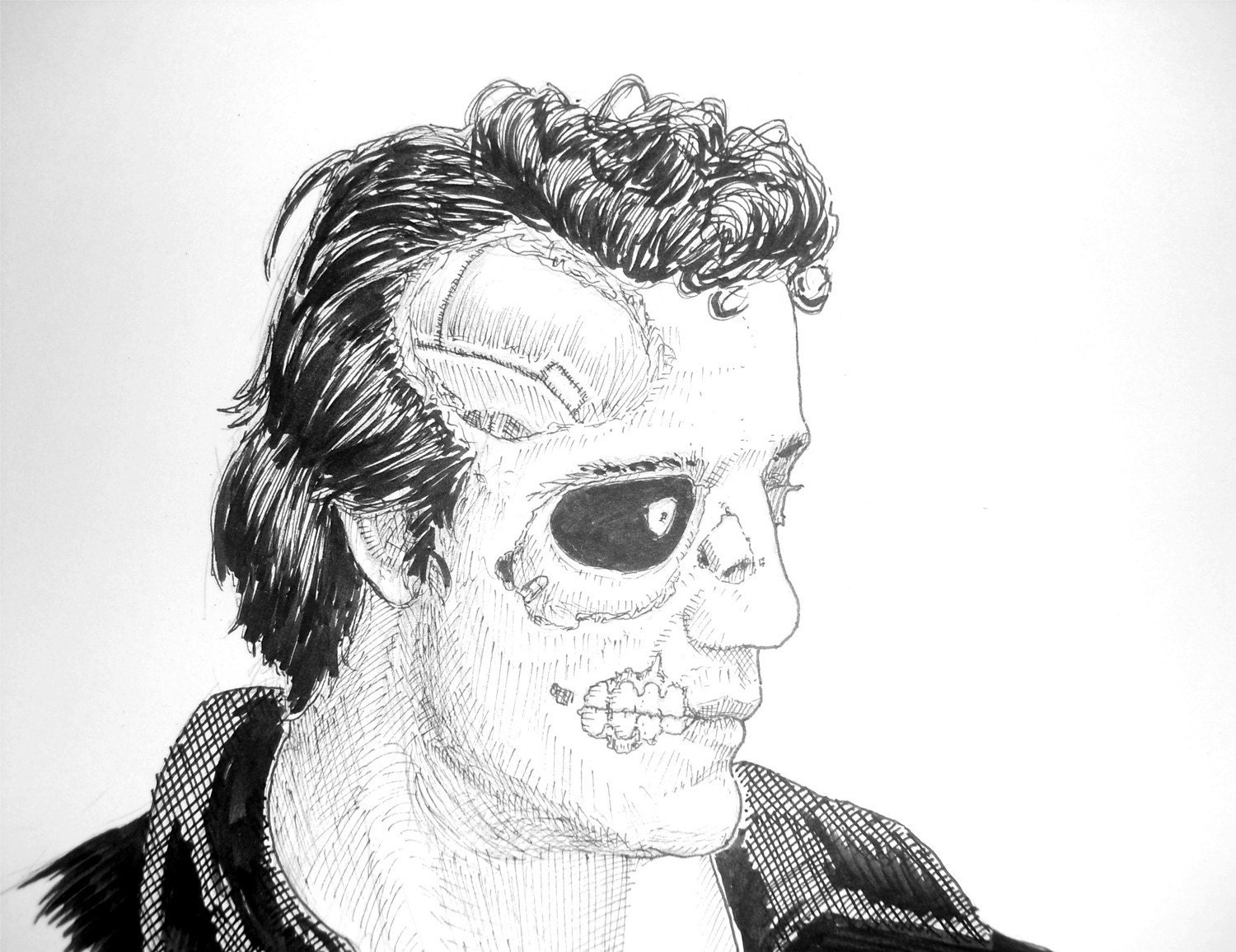 Your Custom Monster Portrait. Halloween Yourself
