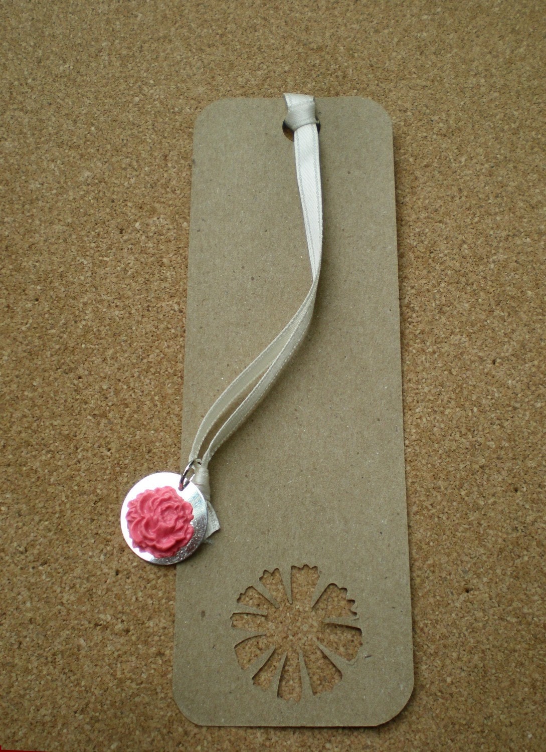Frilly Flower Bookmark