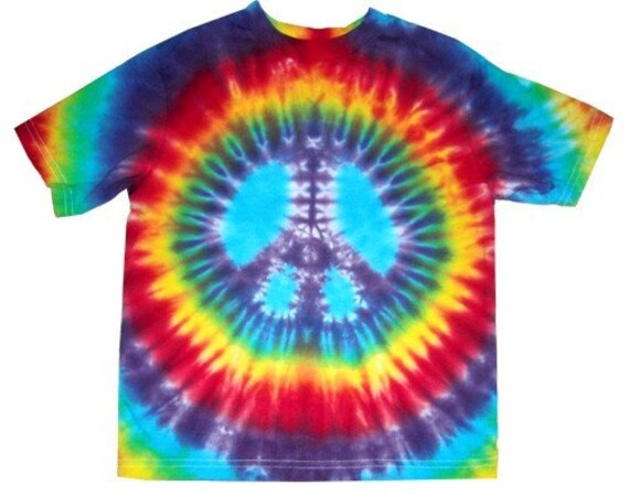 big pics of peace signs. Peace Sign Tie Dye Hippie