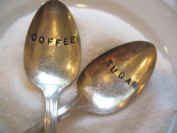 Vintage Silverware Silver Plate Coffee Sugar Spoon Set