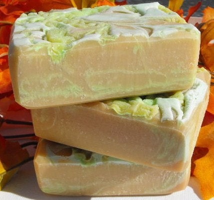 Spiced Pear Luxurious Olive Oil Soap....Cold Process...Everyone say Yum.