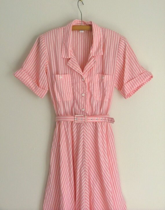 Sweet Candy Stripe Dress - S/M