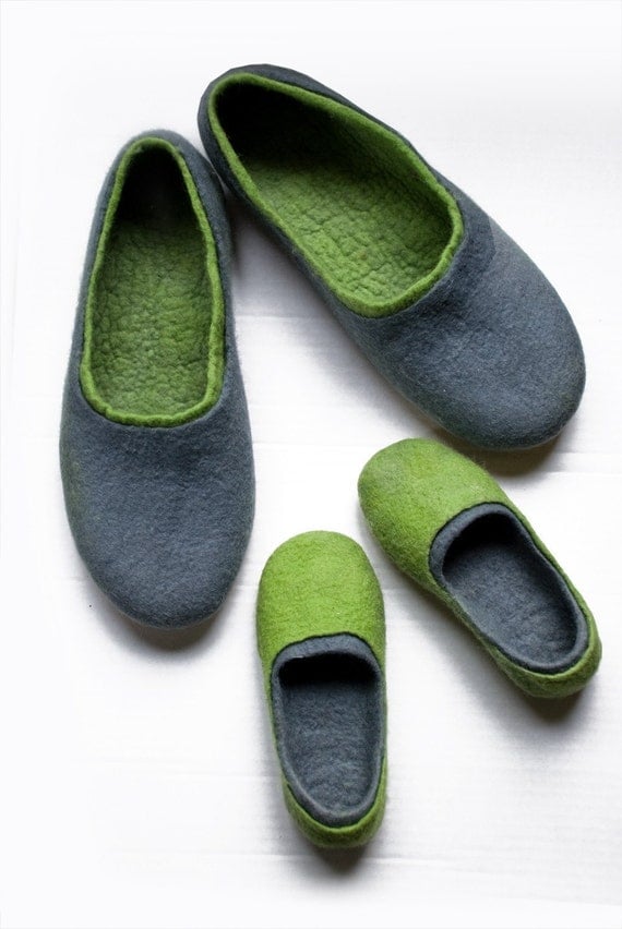 Dad and Me -  Family slippers set