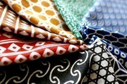 JAPANESE TENUGUI cotton fabric.
