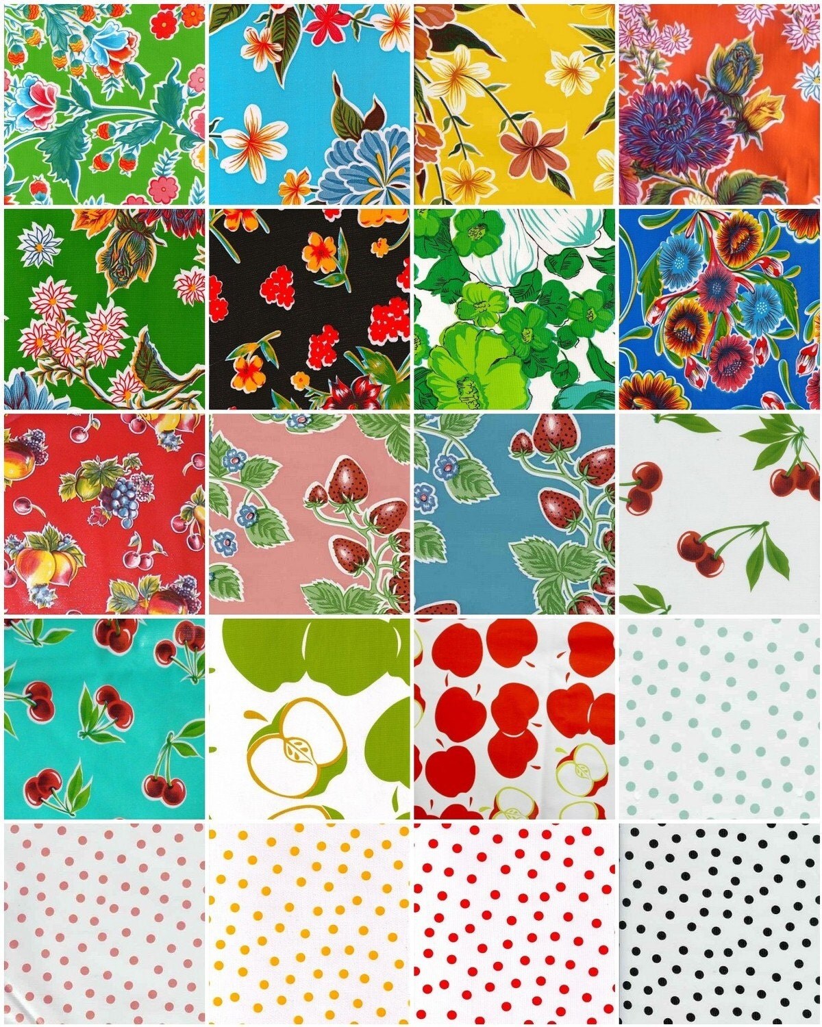 1/2 yard of your choice of Oilcloth from OILCLOTH ADDICT