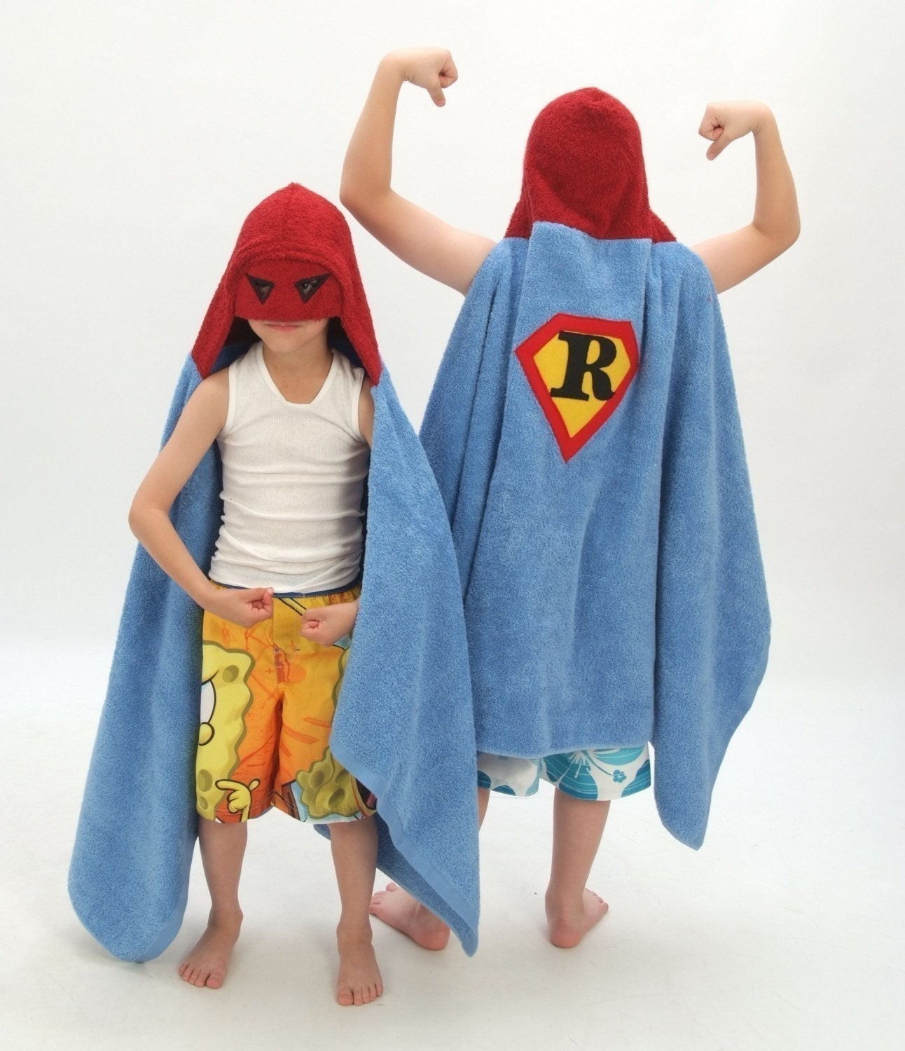 Personalized Superhero towel