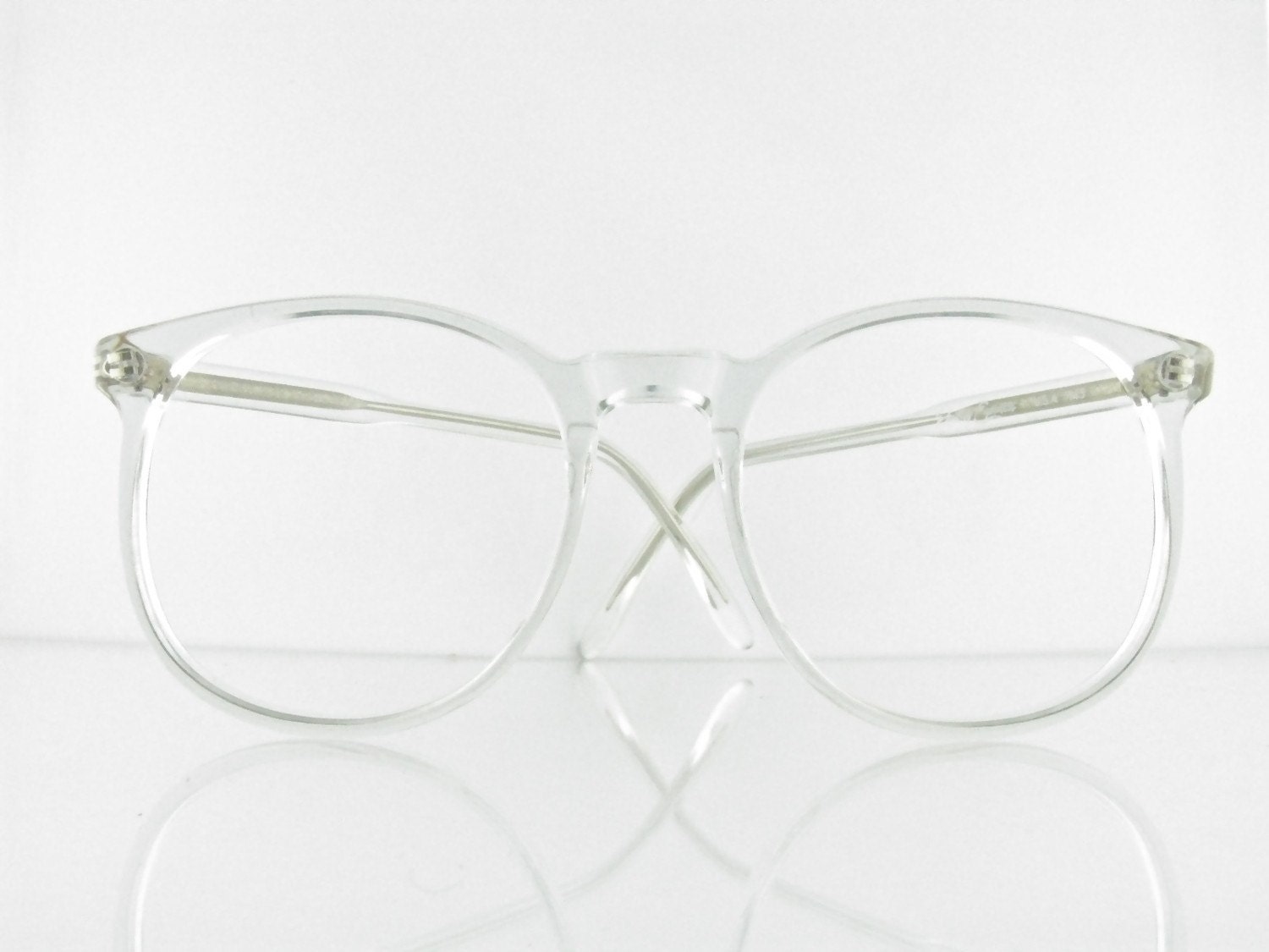 VTG 80's oversized Regency Eyewear eyeglasses frames Andy Warhol