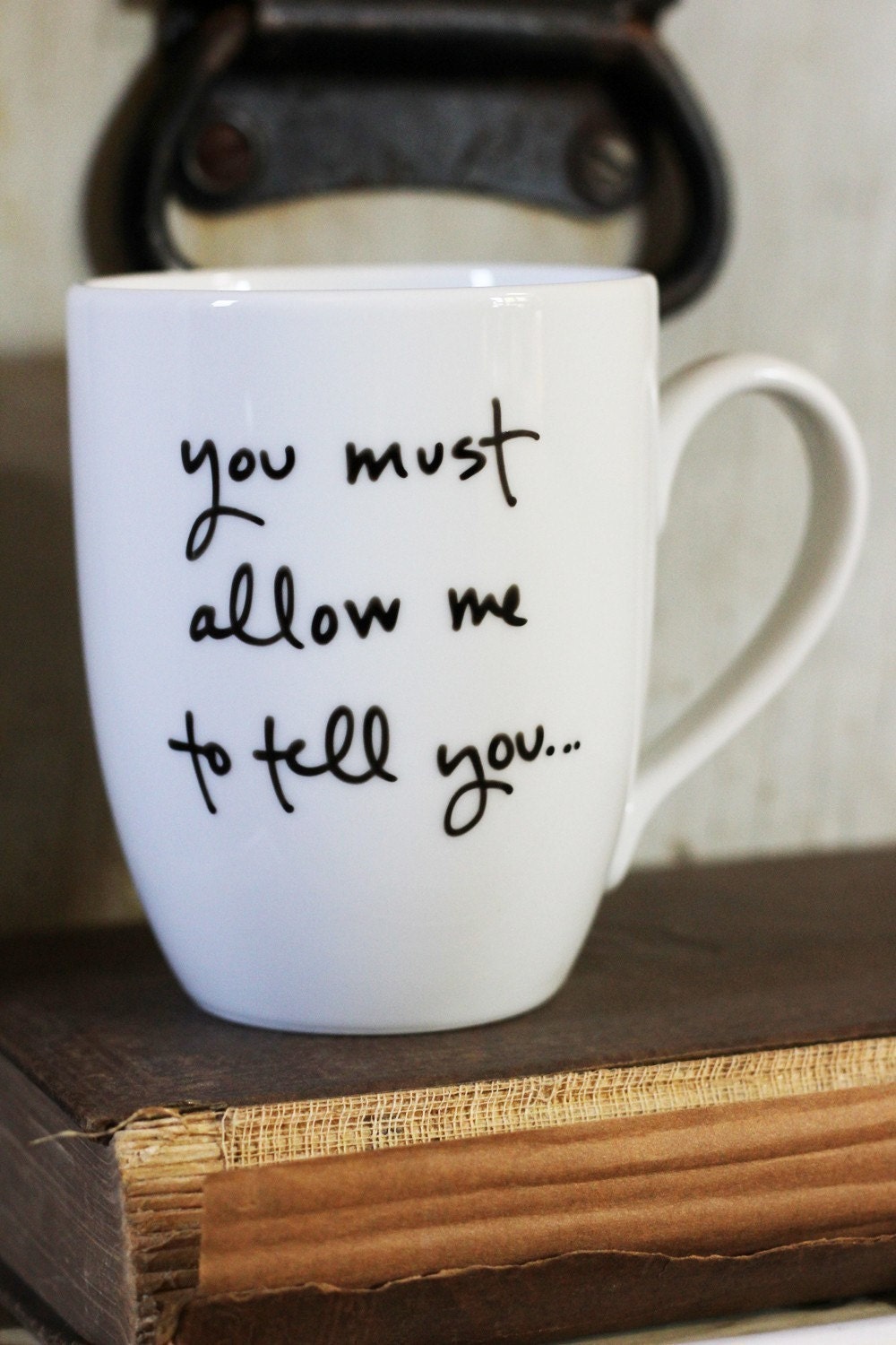 Mr. Darcy Proposal Mug