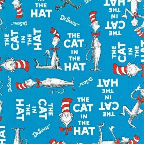 cat in hat book pages. Cat+in+the+hat+ook+cover Most fabric com all which thethe Seuss ook