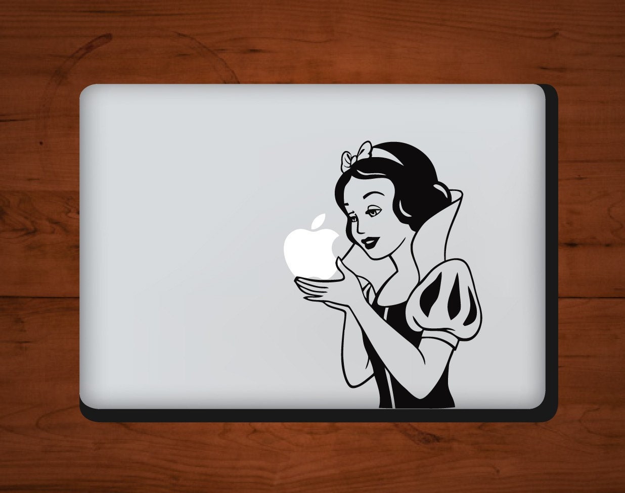 Snow White - MacBook Vinyl Decal FAST SHIPPING