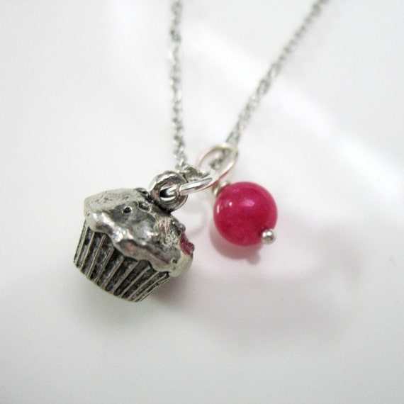 Hey, Cupcake - Cute Charm Necklace.
