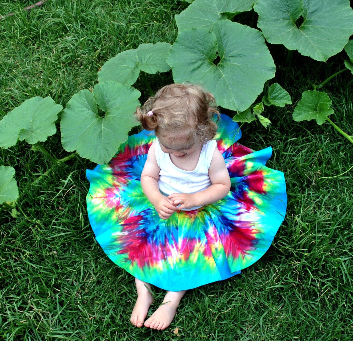Mandala circle skirt (toddler size)