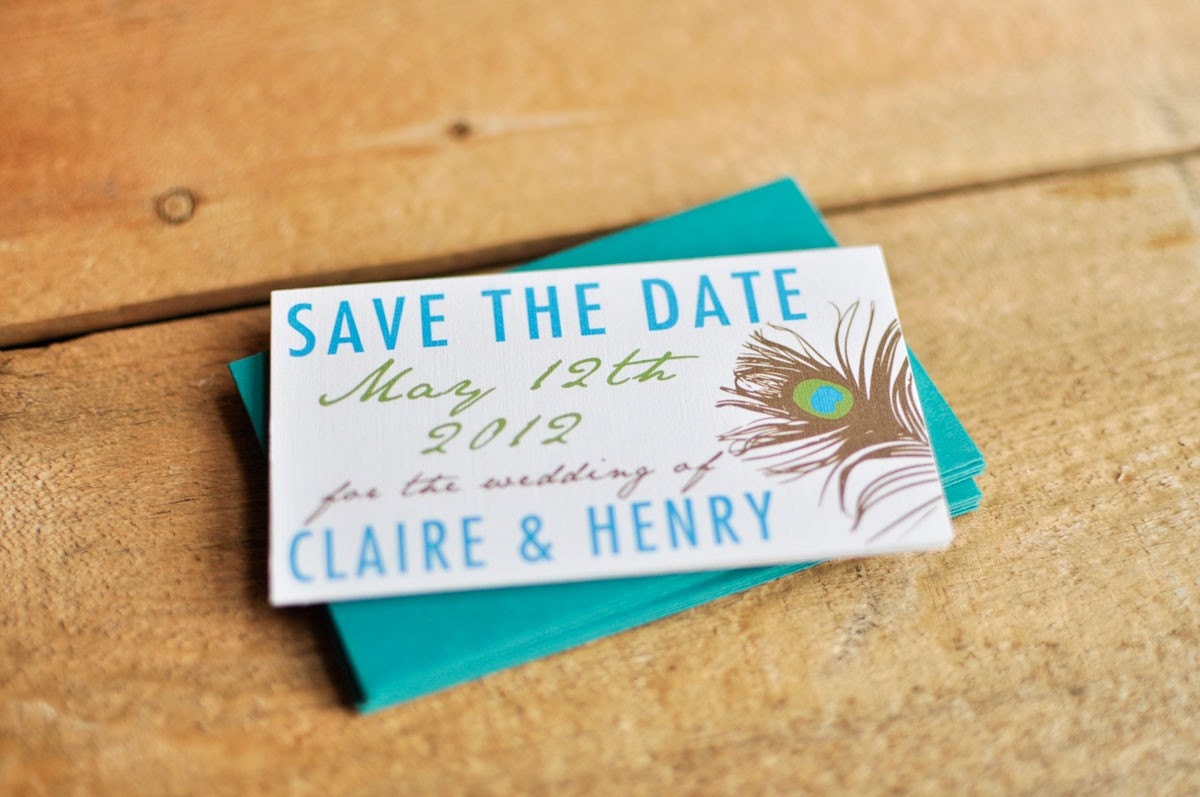 and i decided to try a new approach to the savethedate mini invitations